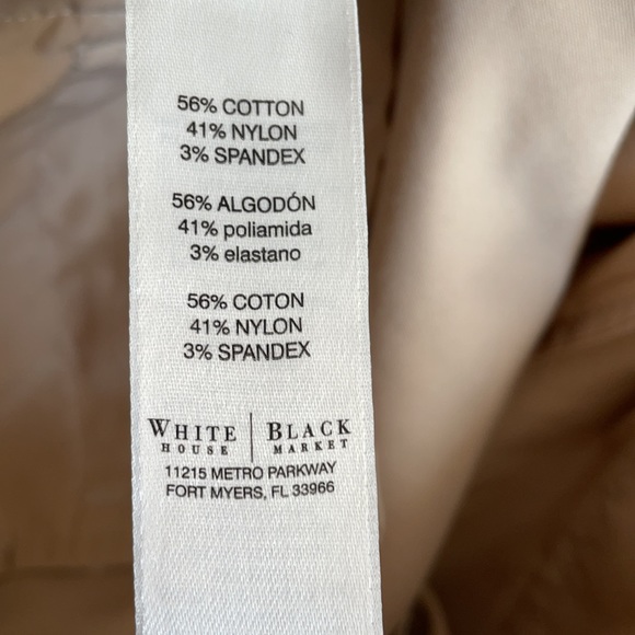 WHBM Perfect Form Straight crop pants - Picture 4 of 8